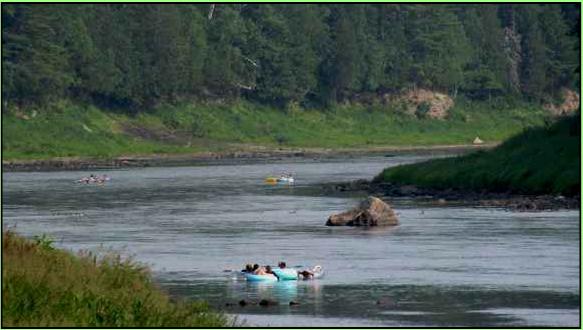 Miramichi Tubing Route