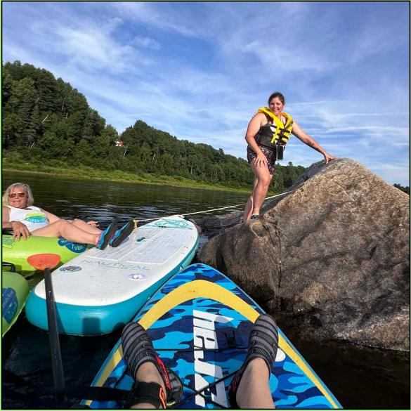 Miramichi tubing rapids run