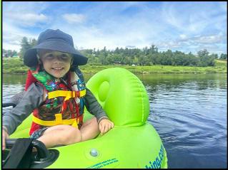Miramichi tubing kids
